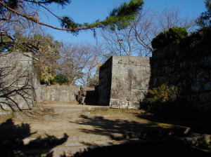 丹鶴城の城跡の写真