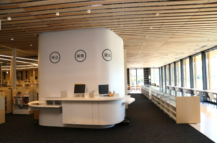 図書館の内観画像