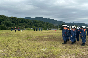 総合訓練　写真