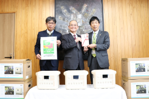 ３月１２日　みくまの農協寄贈式