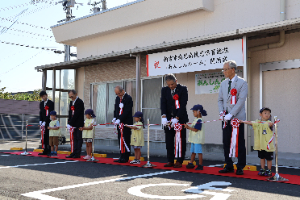 病児病後児保育「あんしんルーム」開所式典 写真2