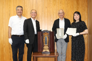 6月11日　徐福位牌寄贈
