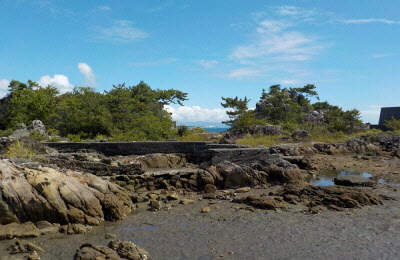 鈴島と海と空の写真