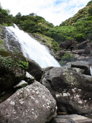 鼻白の滝の写真