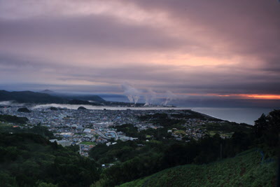 夜明けの写真