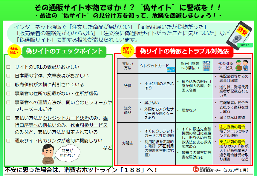 注意喚起の画像