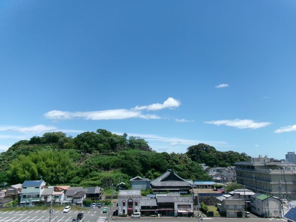 デッキからの青空