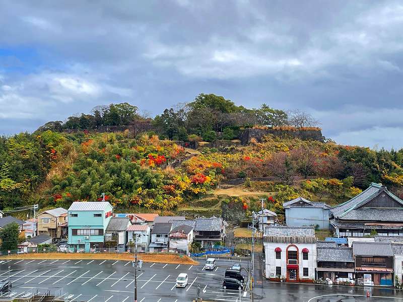 丹鶴城の紅葉