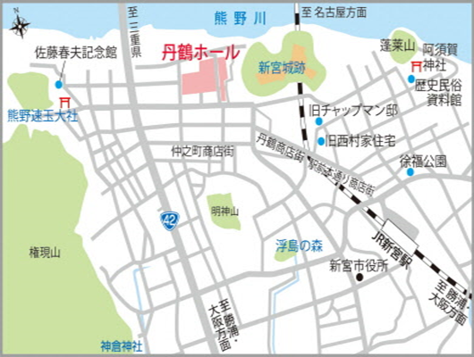 交通のご案内(地図)